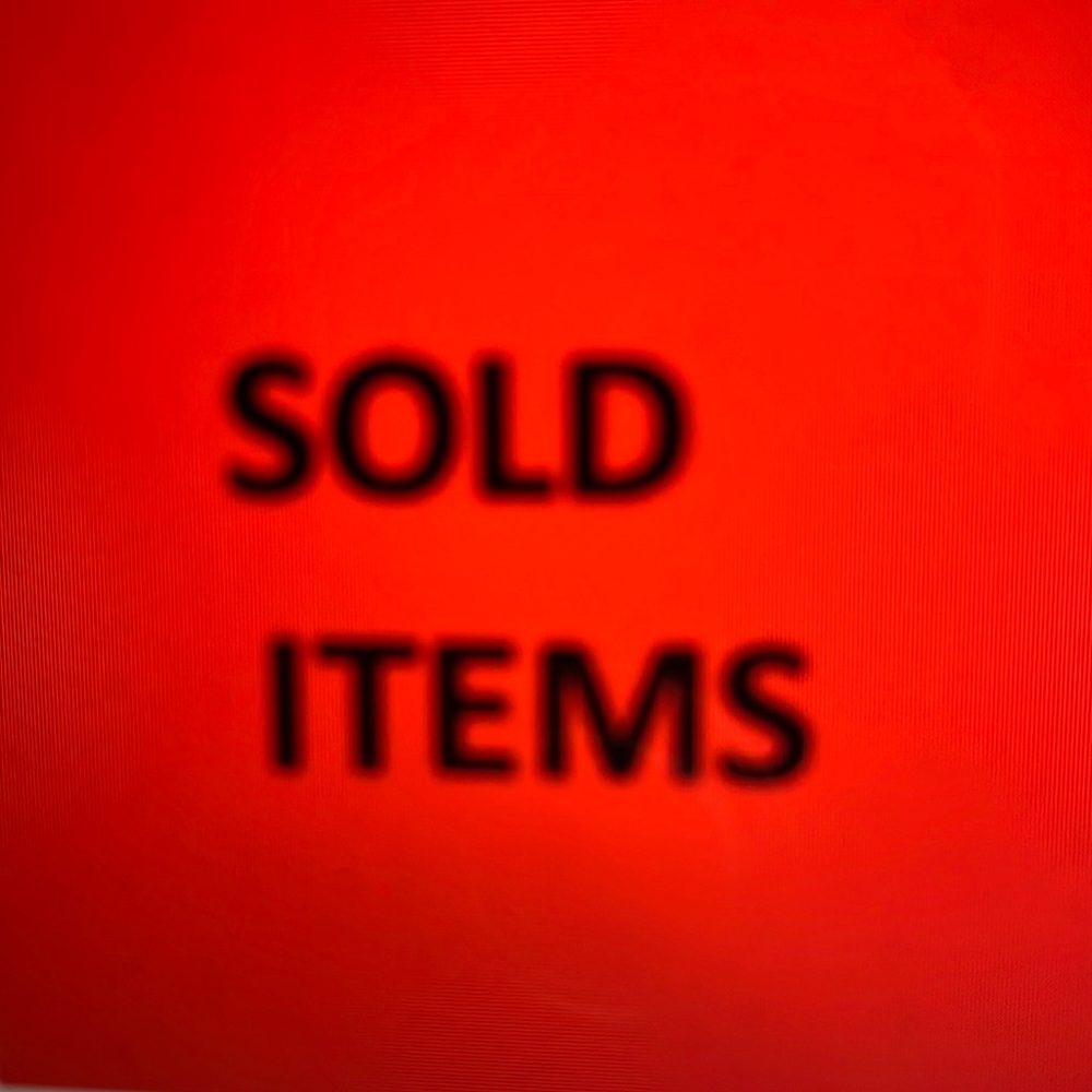 Sold Items - Picture 1 of 1